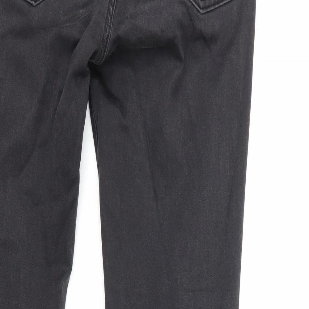 Marks and Spencer Womens Black Denim Skinny Jeans Size 10 L28 in