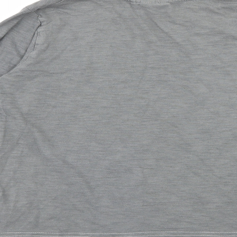 Next Boys Grey Jersey Basic T-Shirt Size 8 Years - Detroit