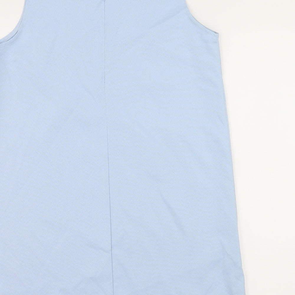 Miss Pap Womens Blue A-Line Size 12 - Cut Out Neckline