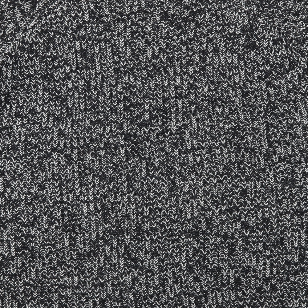 F&F Womens Black Knit Pullover Jumper Size 18