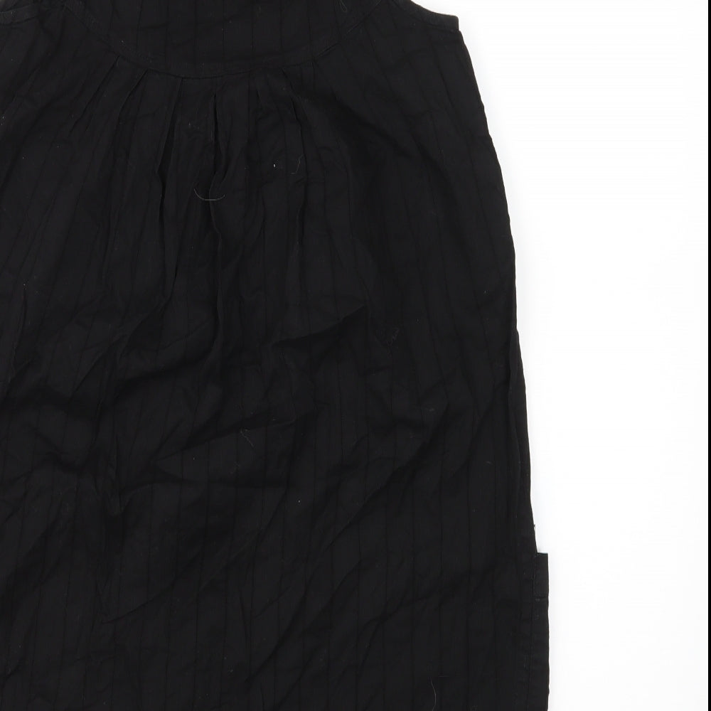 New Look Womens Black Basic Blouse Size 8