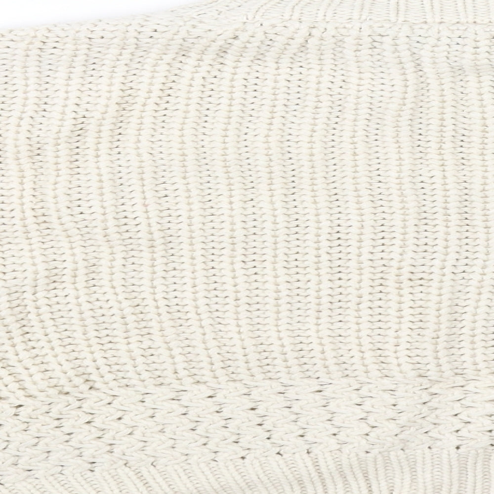 Topshop Womens Ivory Pullover Jumper Size XS