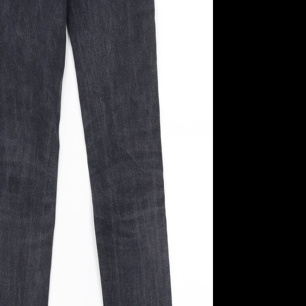 Saint Tropez Womens Grey Skinny Jeans Size 8 L30 in