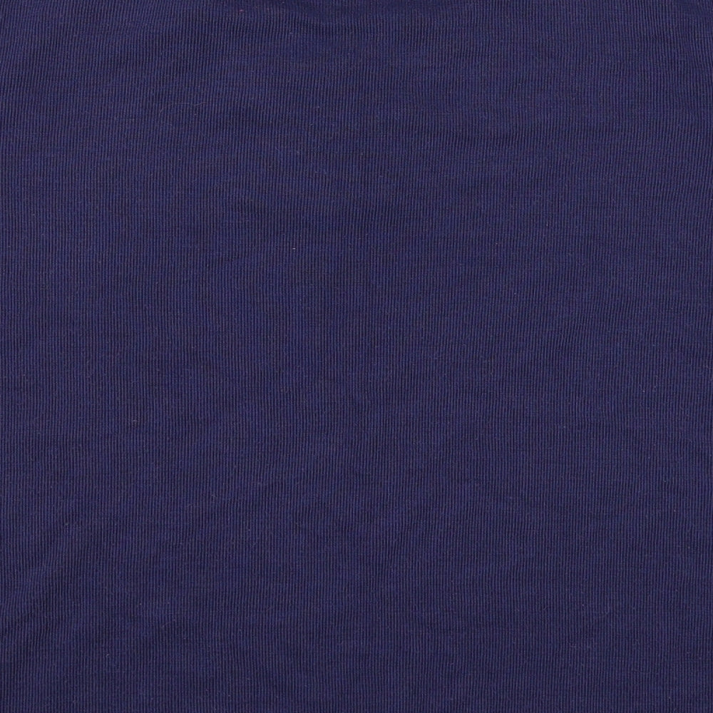Bonmarché Womens Blue Floral Pullover Jumper Size M