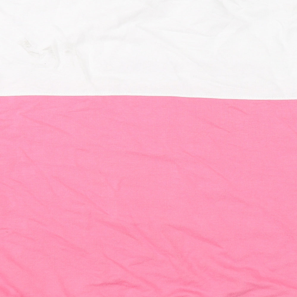 Misguided Womens Pink Pullover Jumper Size 10