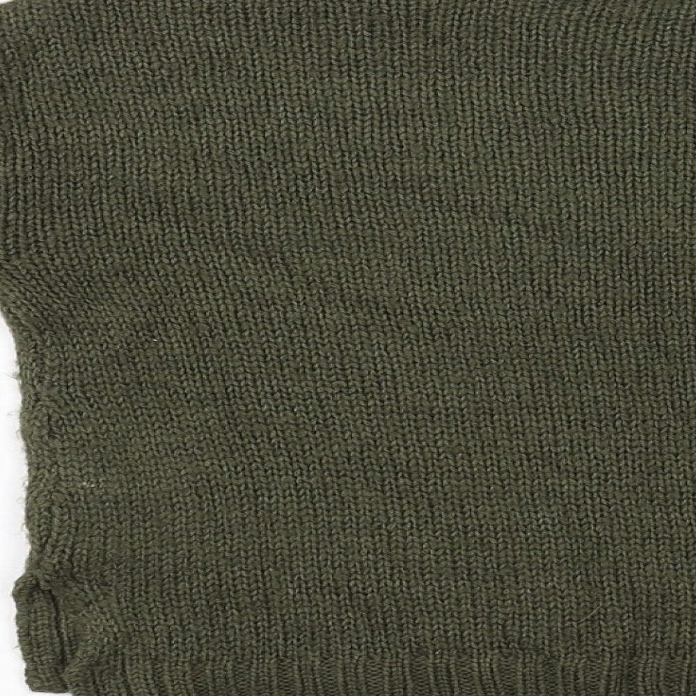 New Look Girls Green Pullover Jumper Size 9 Years