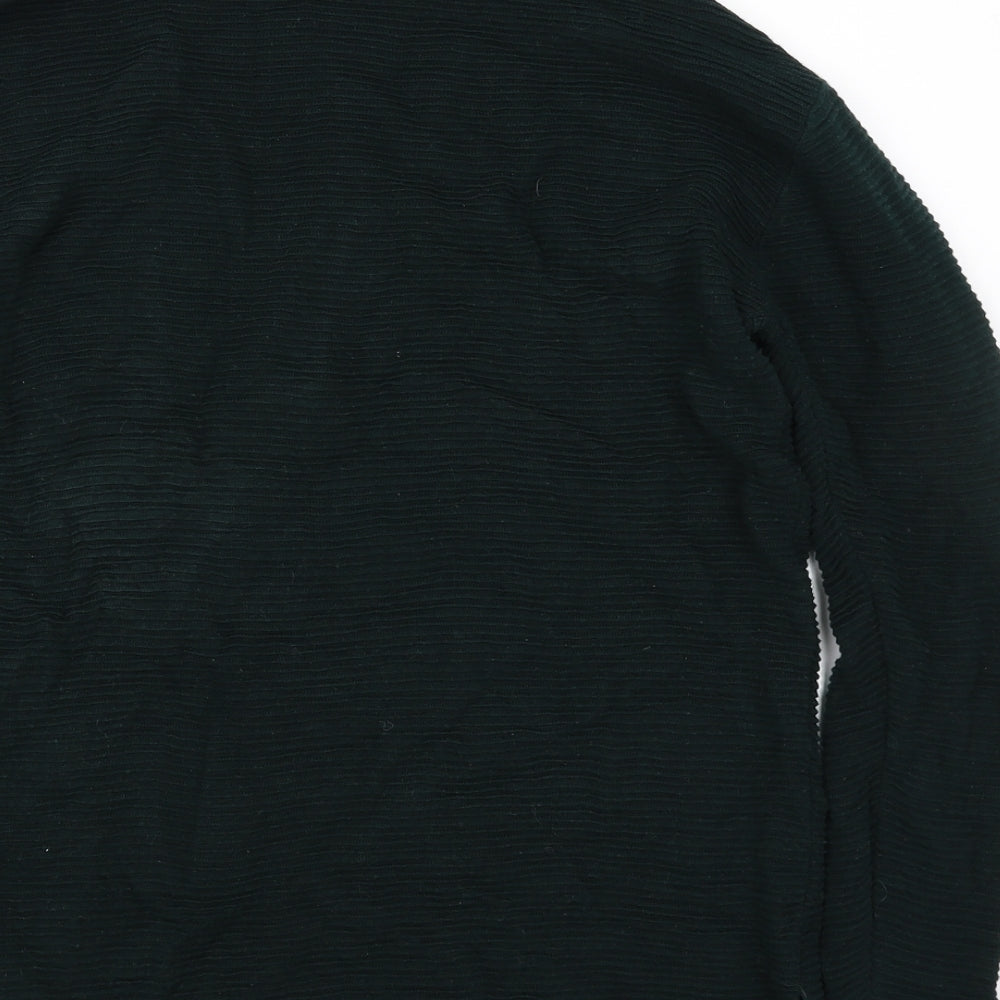 donna Womens Green Pullover Jumper Size M