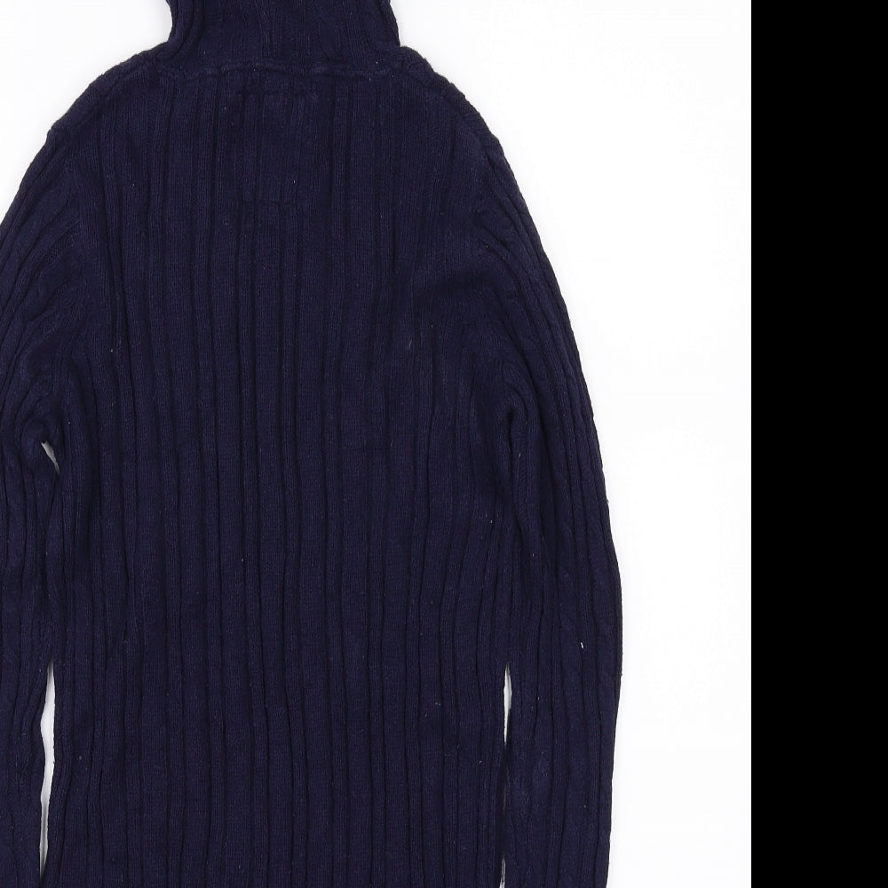 New Look Womens Blue Pullover Jumper Size 10