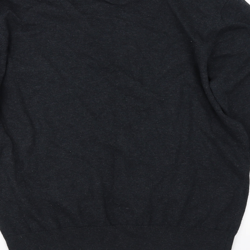 Twisted Gorilla Mens Grey Pullover Jumper Size M