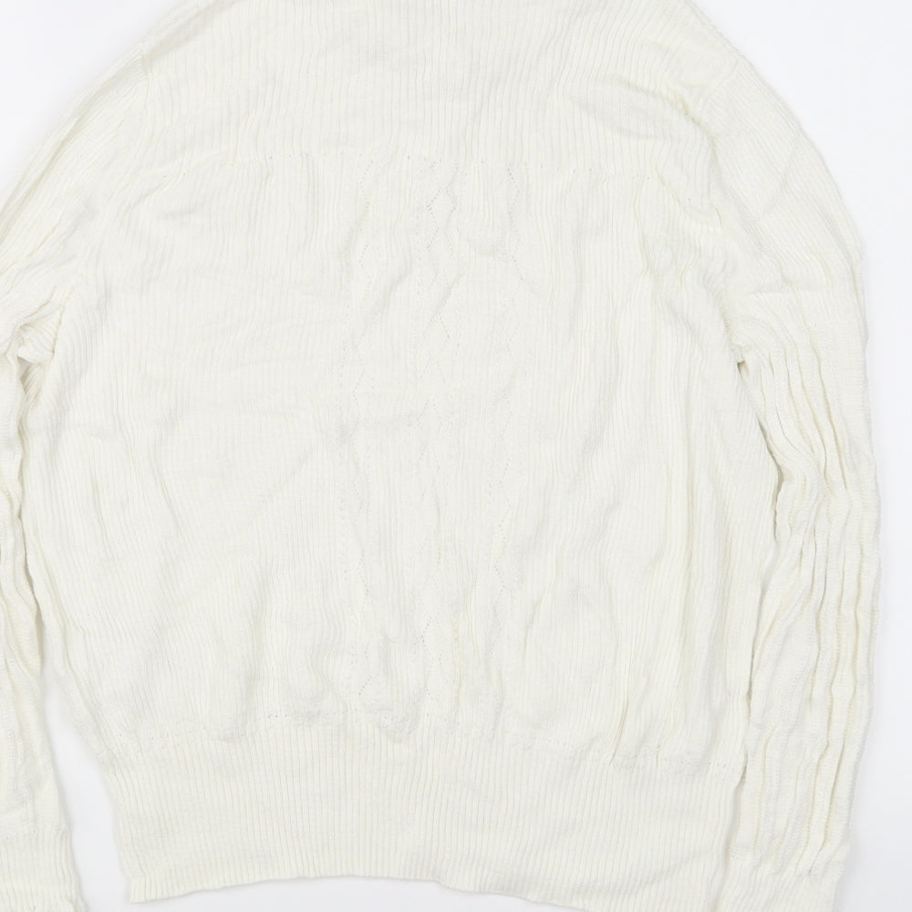Preworn Womens Ivory Pullover Jumper Size L