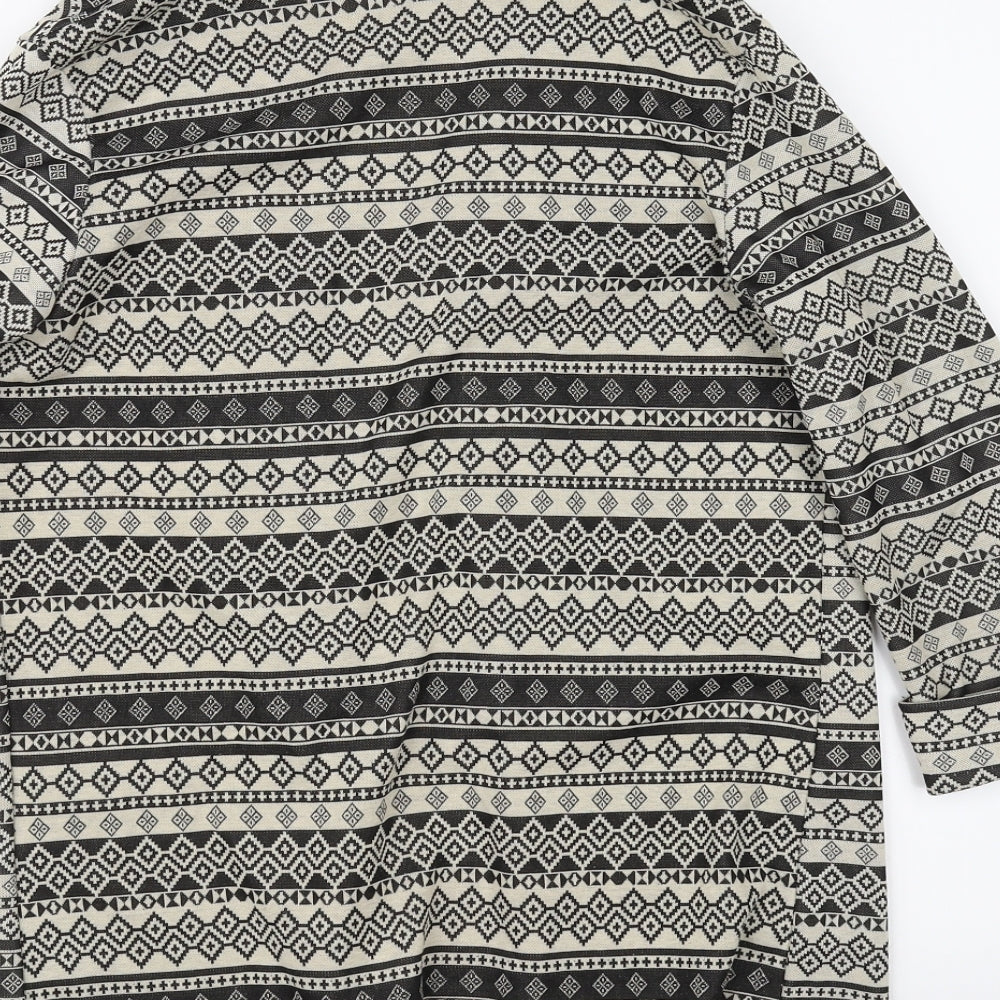 New Look Womens Ivory Cardigan Jumper Size 10
