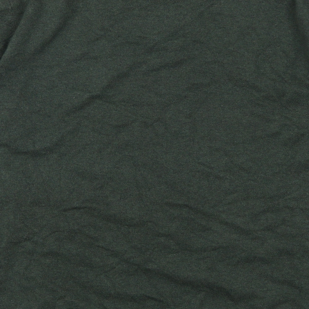Greenwoods Mens Green Pullover Jumper Size L