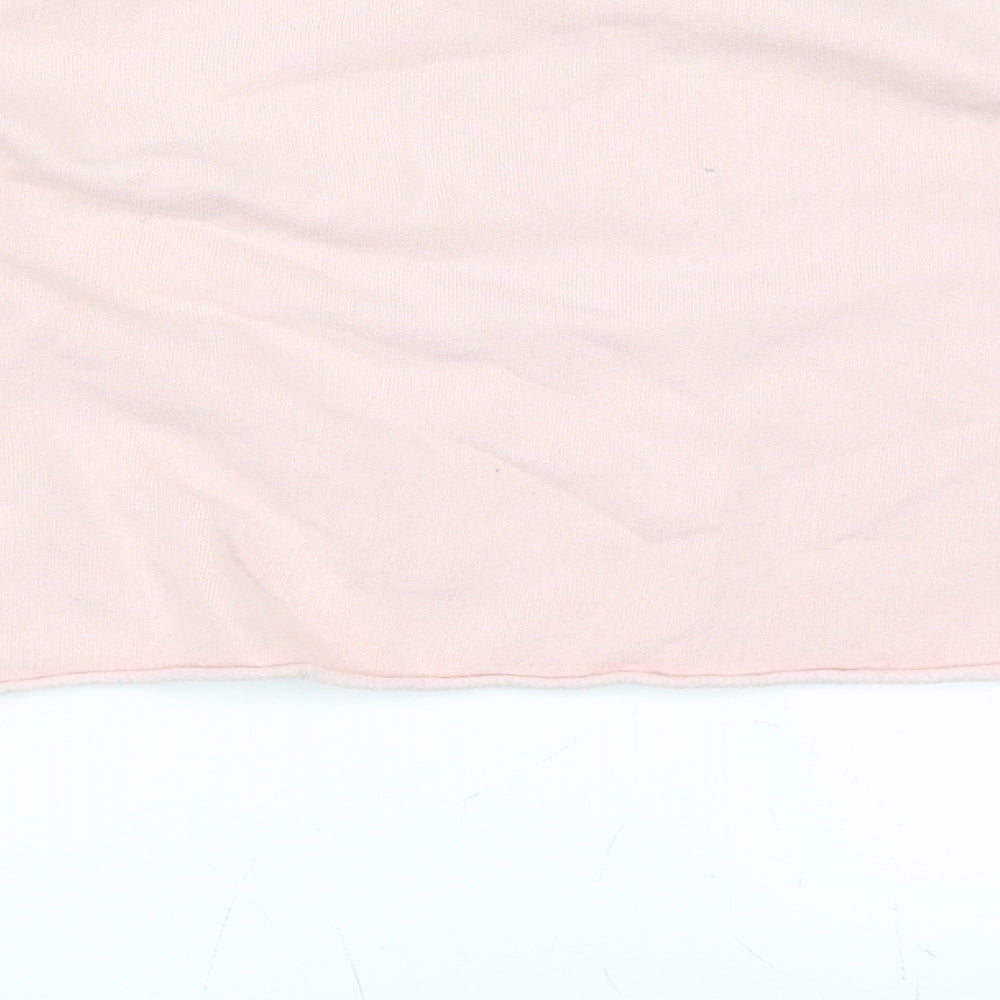 Topshop Womens Pink Pullover Sweatshirt Size 6