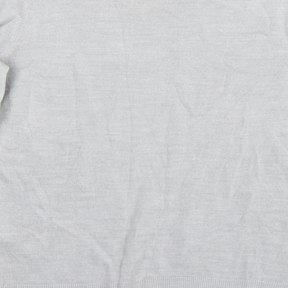 Marks & Spencer Womens Grey Pullover Jumper Size 14