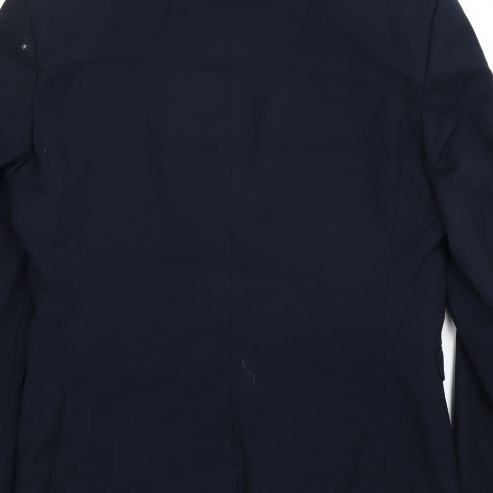 Preworn Mens Blue Jacket Suit Jacket Size 38