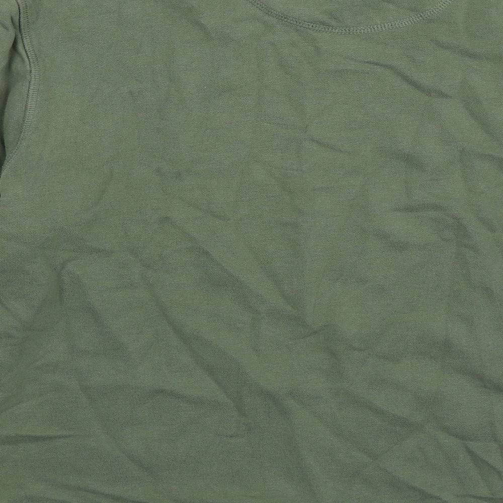 Blue Harbour Mens Green Pullover Sweatshirt Size S