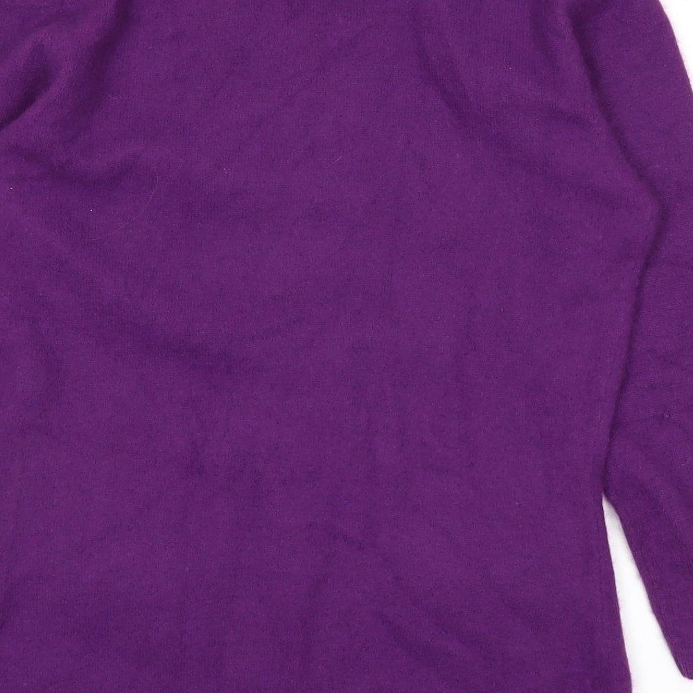 Kaliko Womens Purple Cardigan Jumper Size 8