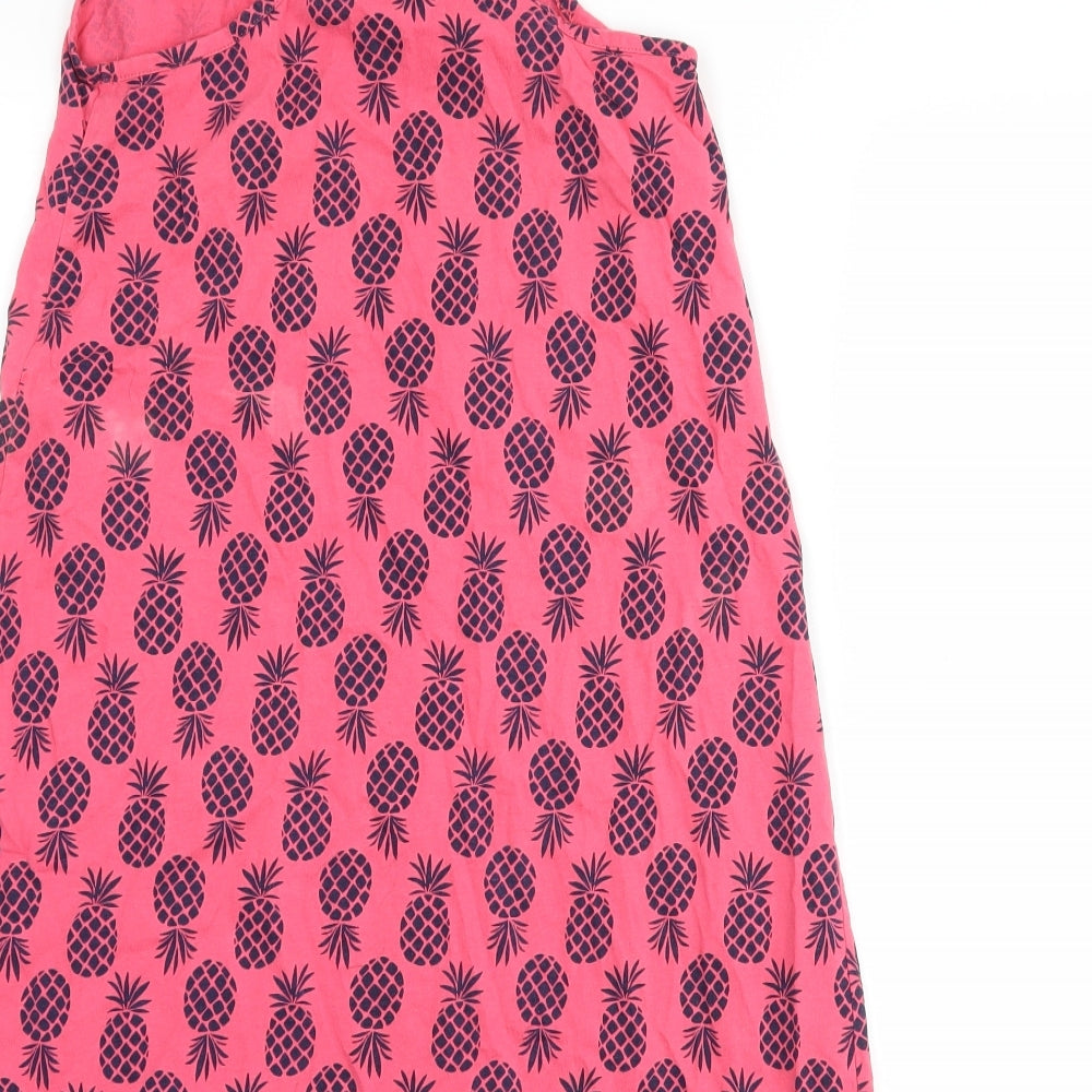 Very Womens Pink Tank Dress Size 8 - pineapple