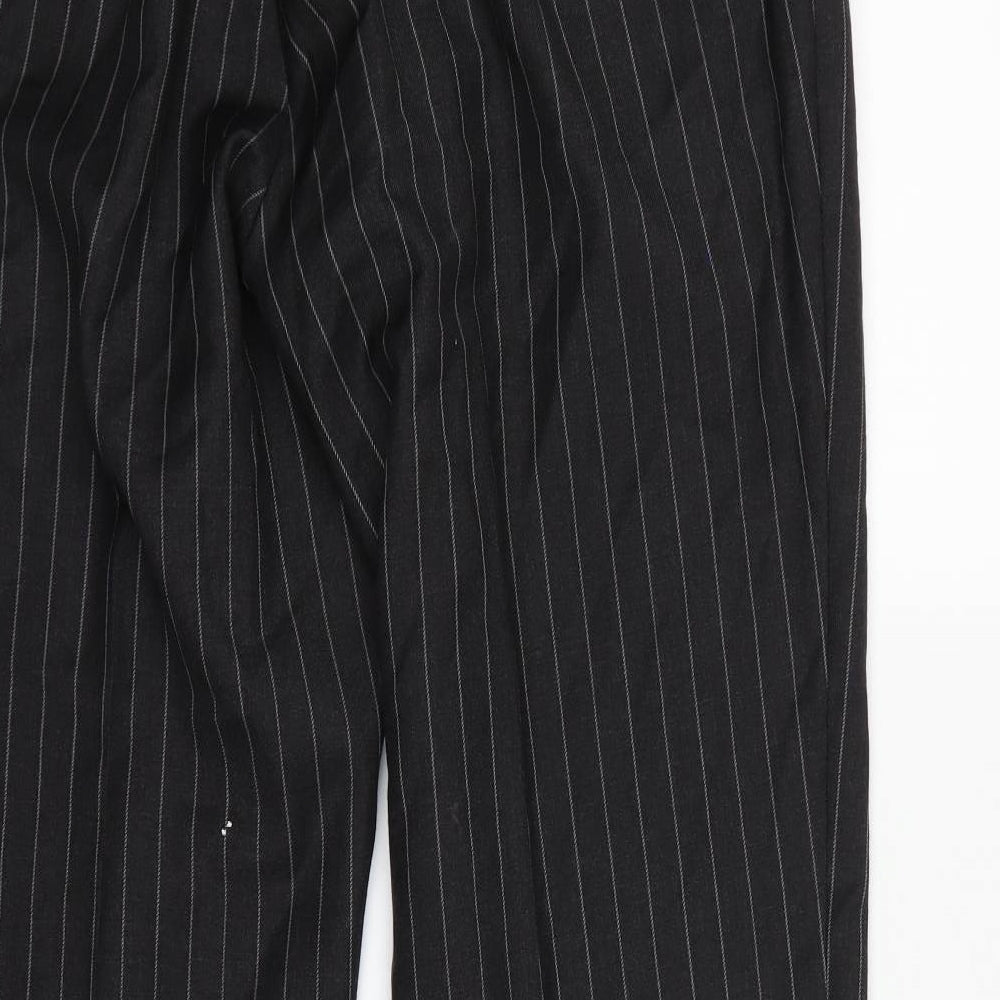 Preworn Mens Black Dress Pants Trousers Size S L31 in
