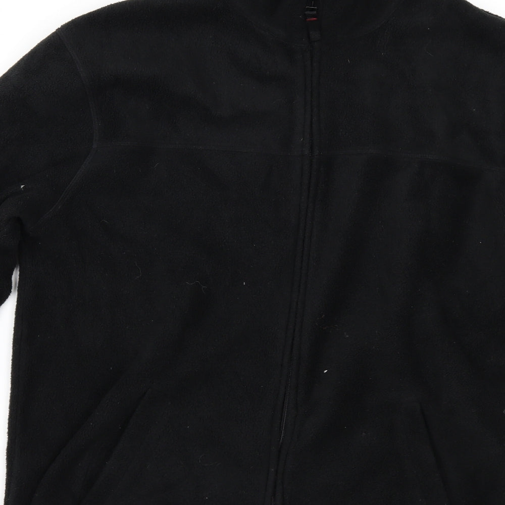 Matalan Mens Black Flannel Jacket Size M