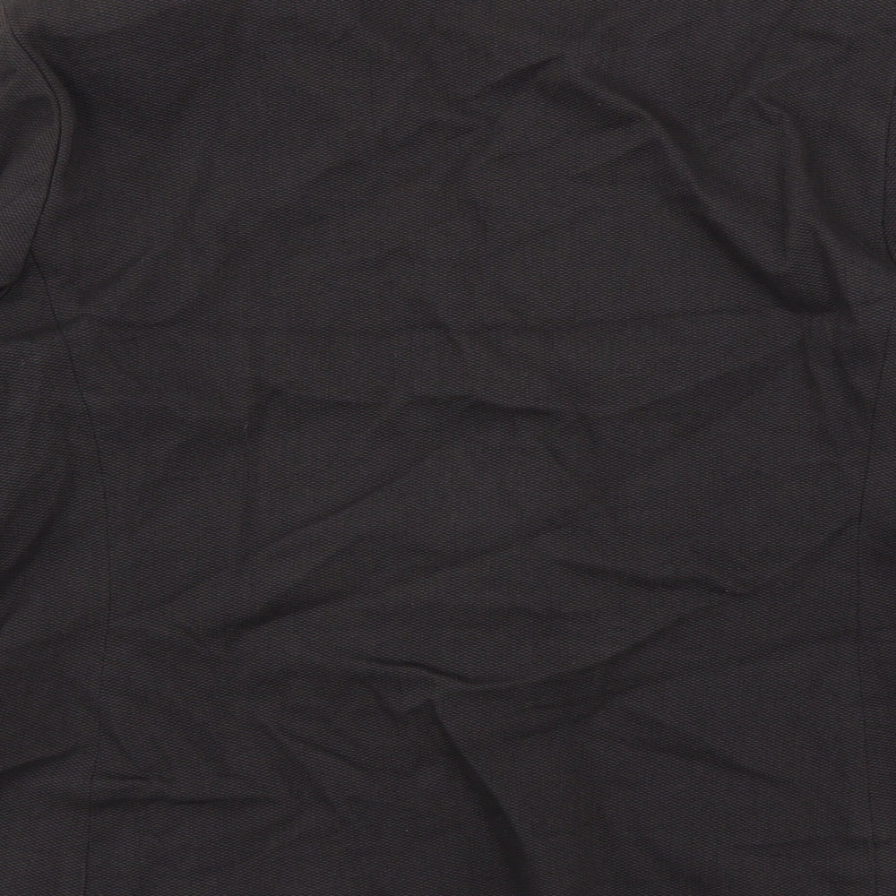 Classic Womens Brown Jacket Suit Jacket Size 18