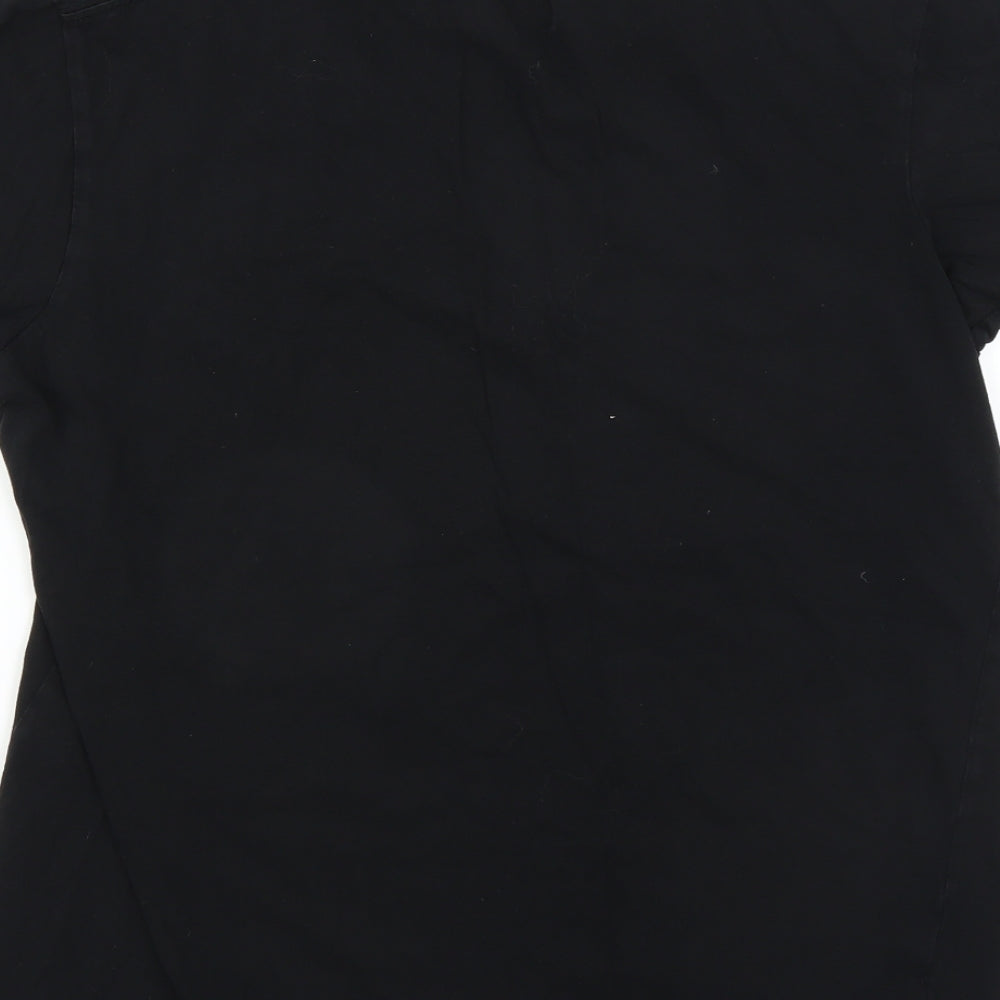 Premium Collection Womens Black Basic T-Shirt Size M