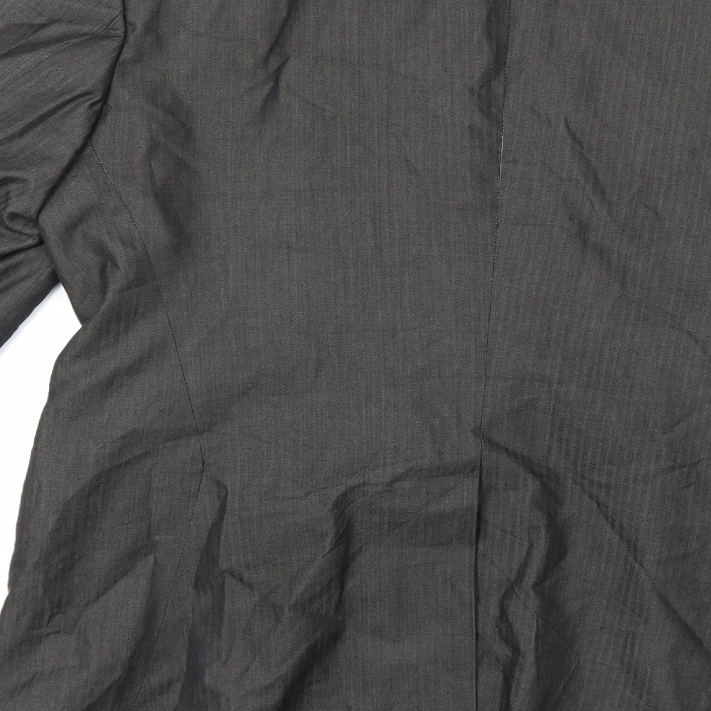 Emanuel Ungaro Mens Grey Jacket Suit Jacket Size 40