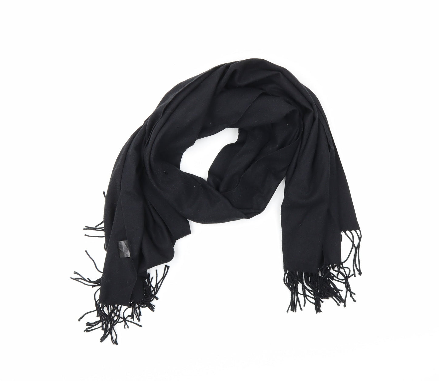 Preworn Womens Black Scarf