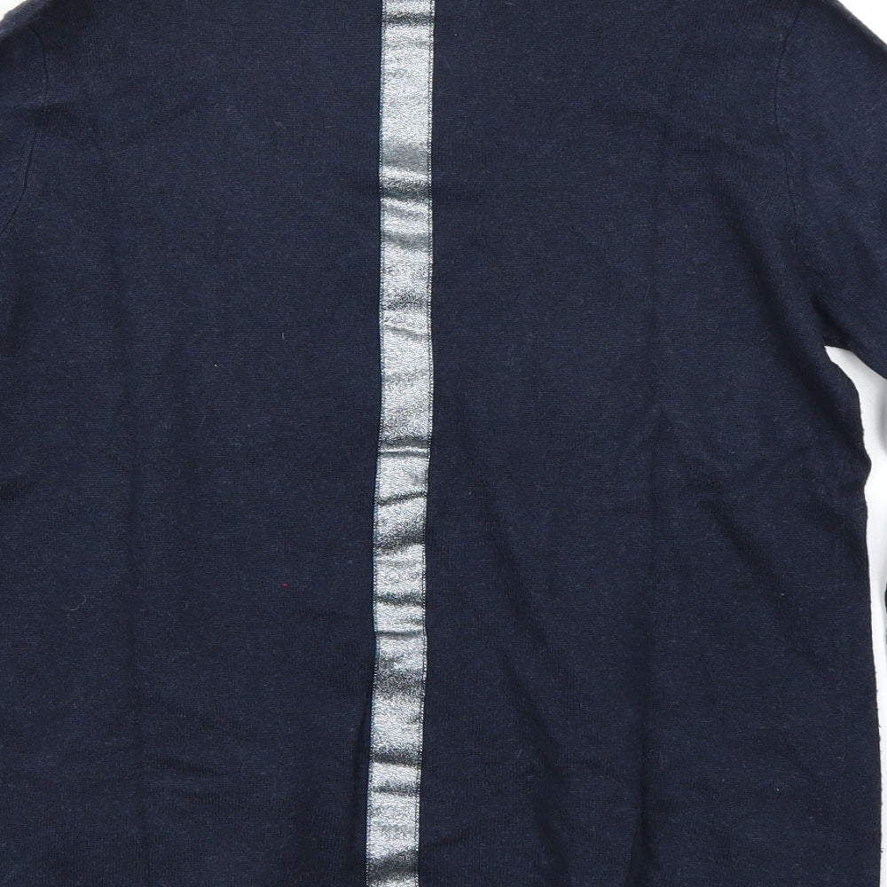 La P'tite Etoile Womens Blue Pullover Jumper Size M
