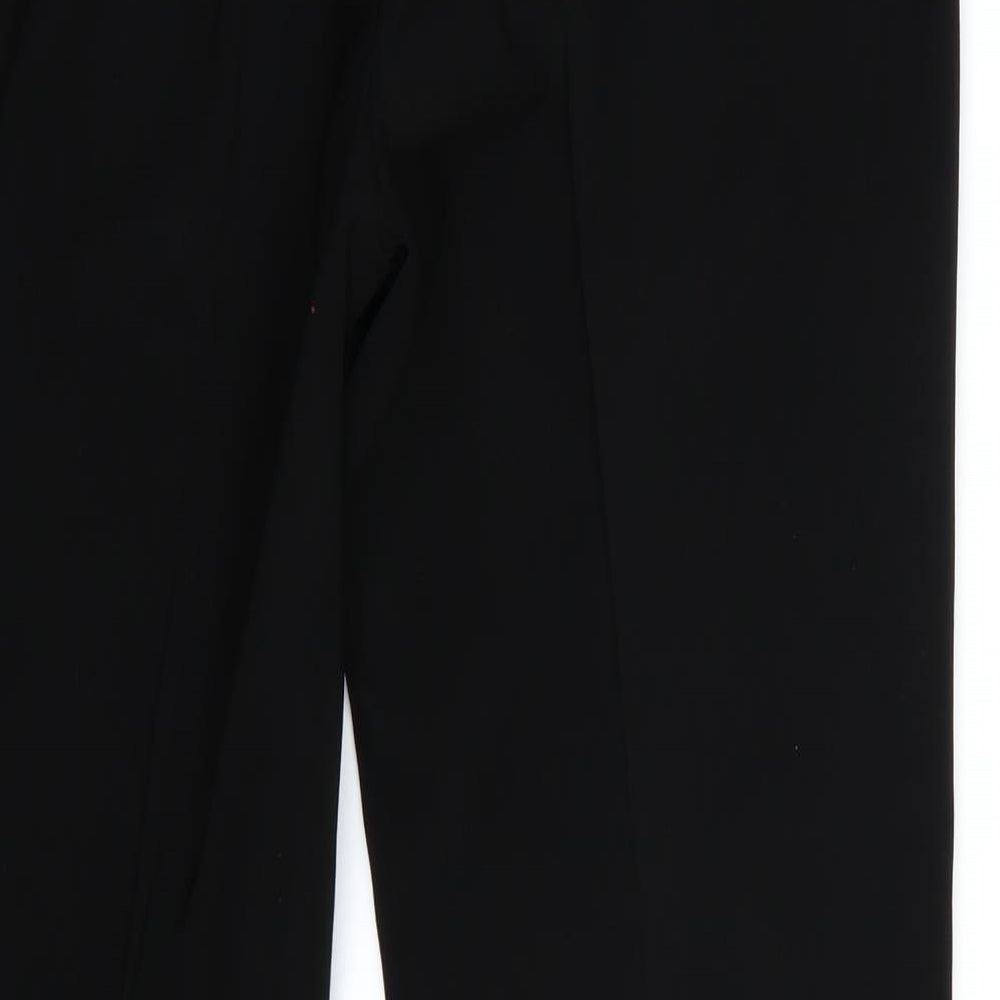 Quin and Donnelly Womens Black Trousers Size 12 L31 in