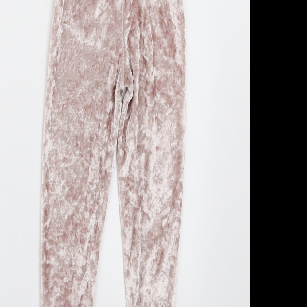 Calecon Girls Pink Capri Leggings Size 18 Months