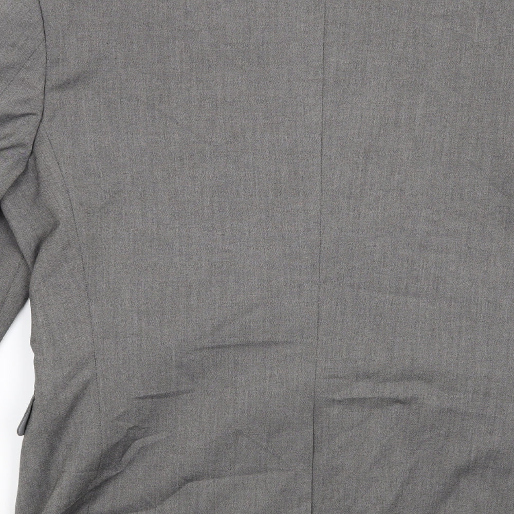 Marks & Spencer Mens Grey Jacket Suit Jacket Size 38
