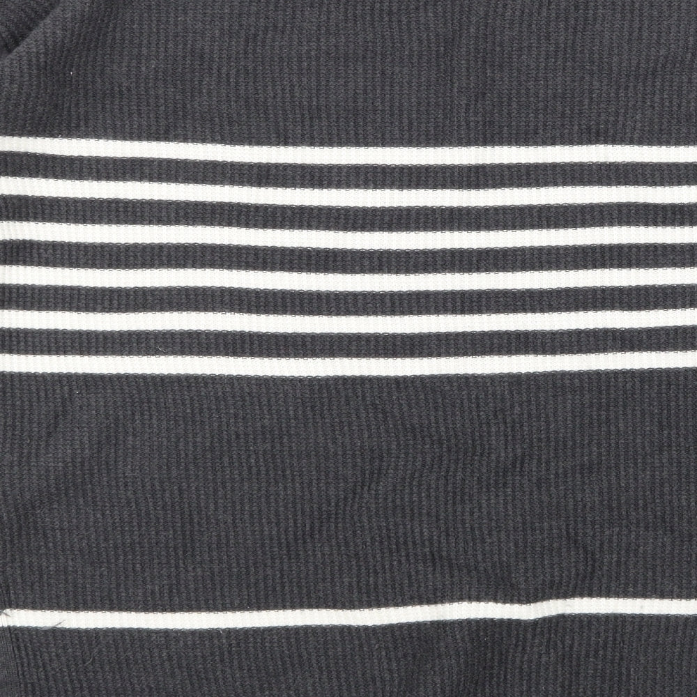 Gap Womens Grey Striped Knit Pullover Jumper Size M
