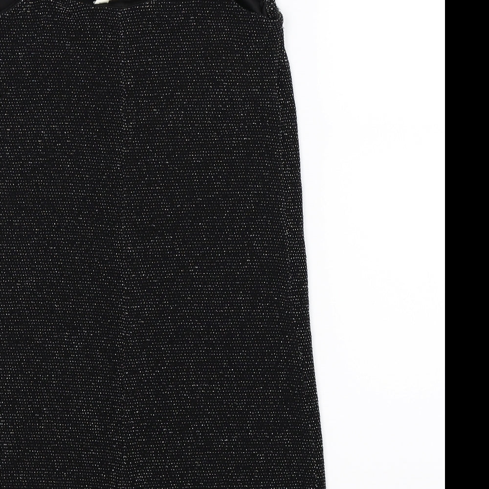 Miss Selfridge Womens Black Mini Size 10