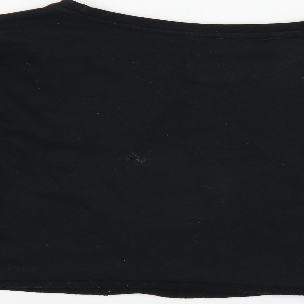 River Island Womens Black Pullover Sweatshirt Size 10