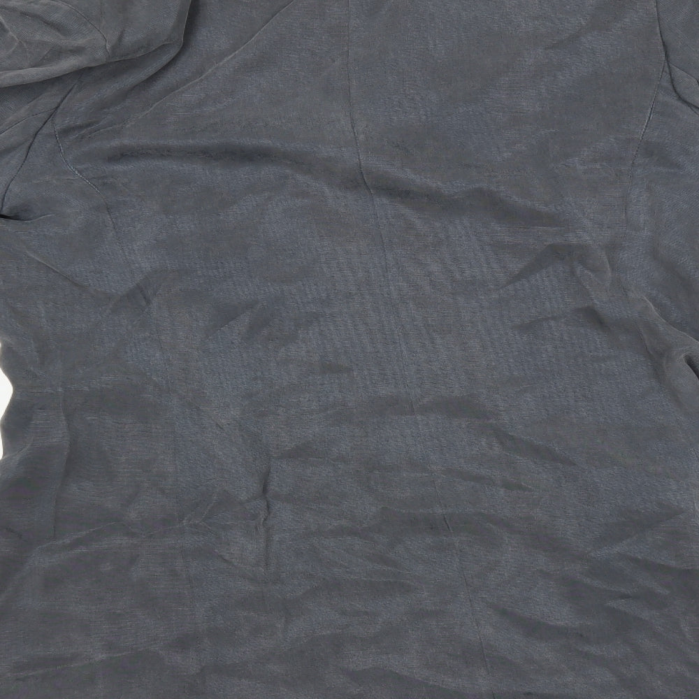 Windsor Womens Grey Overcoat Jacket Size 14