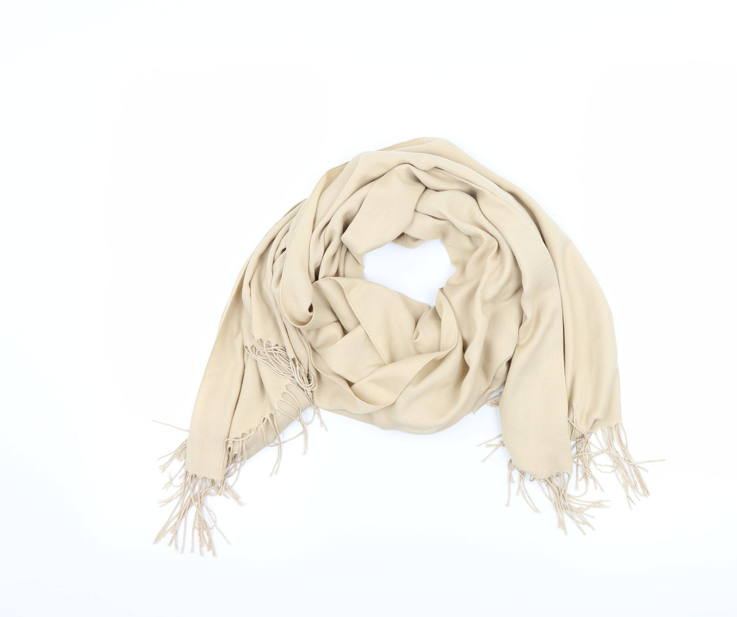 Preworn Womens Beige Scarf