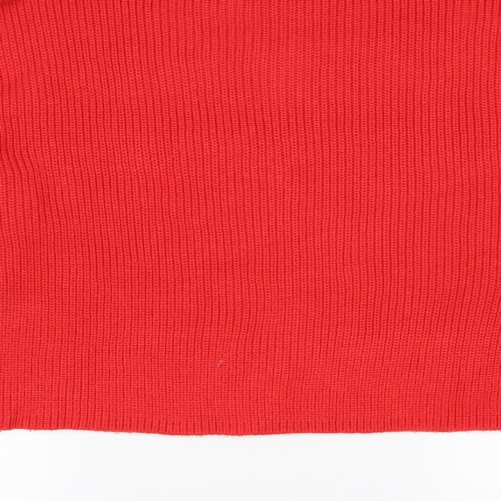 Marks & Spencer Womens Red Pullover Jumper Size M