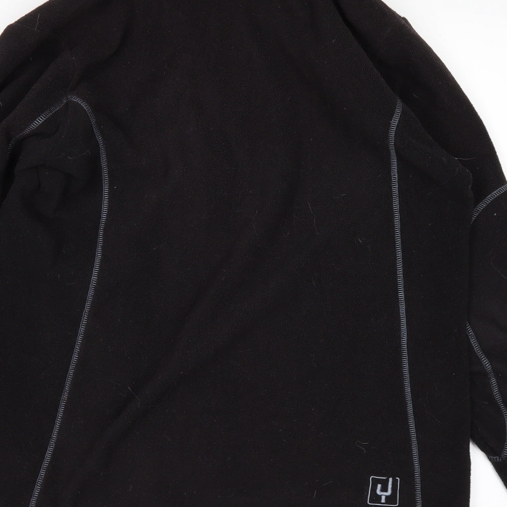 Ayacucho Boys Black Full Zip Jumper Size XL