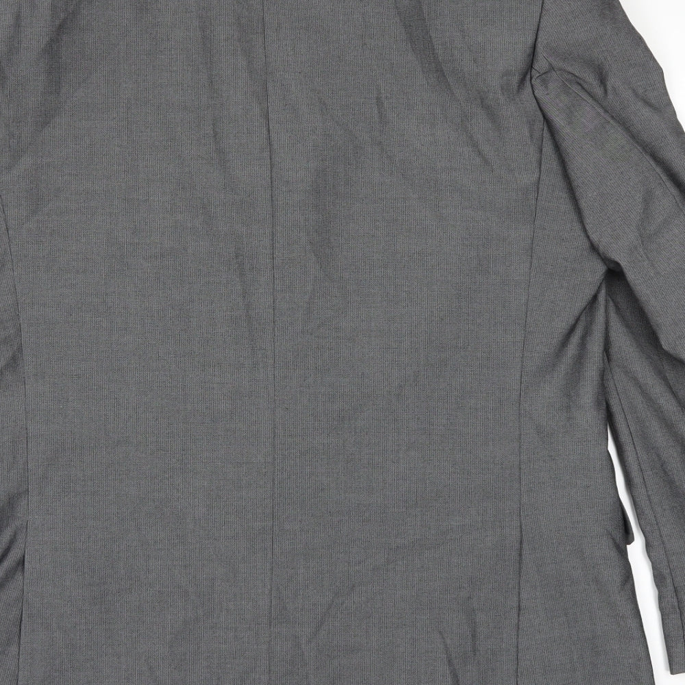 Burton Mens Grey Jacket Suit Jacket Size 42