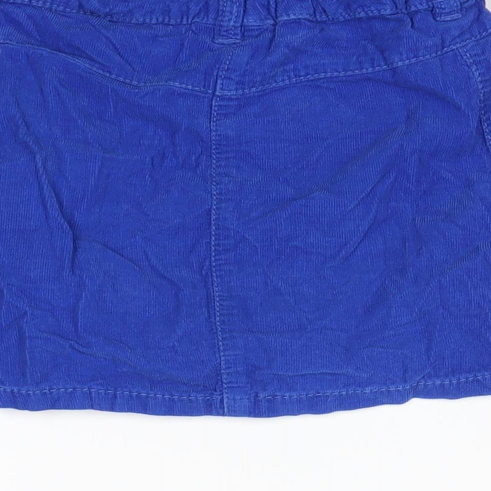 NEXT Girls Blue Mini Skirt Size 7 Years