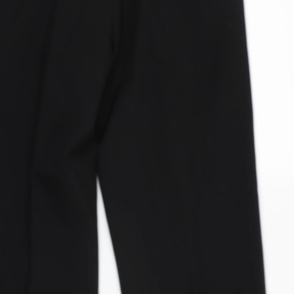 Debenhams Womens Black Dress Pants Trousers Size 12 L27.5 in