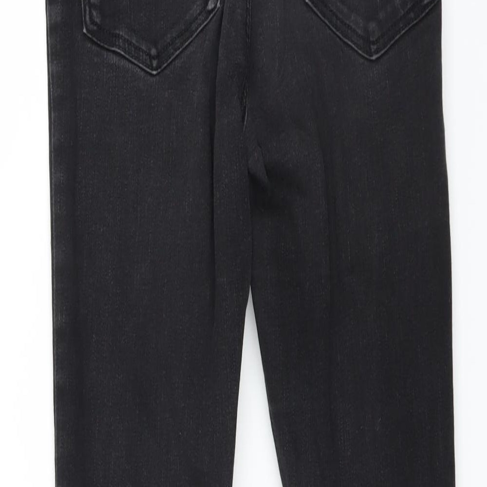 Miss Selfridge Womens Black Skinny Jeans Size 10 L28 in