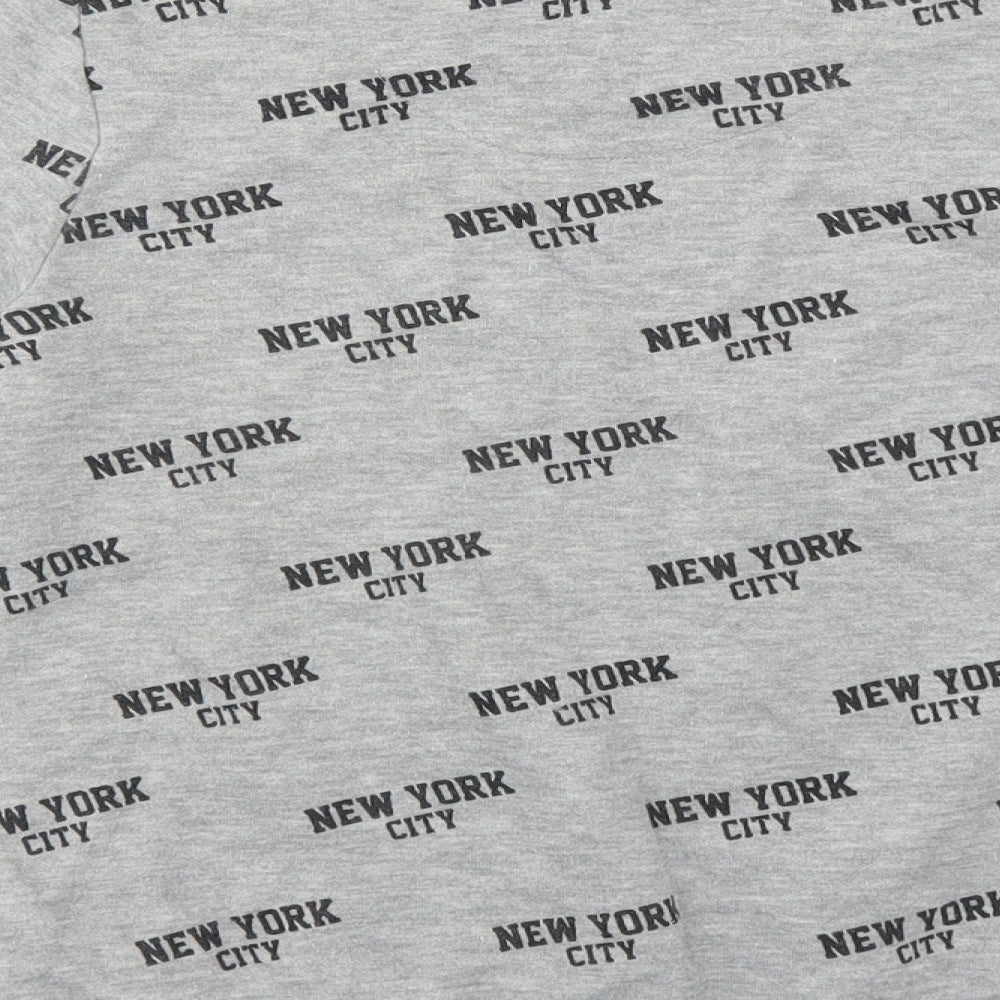 Primark Boys Grey Pullover Sweatshirt Size 10-11 Years - New York City