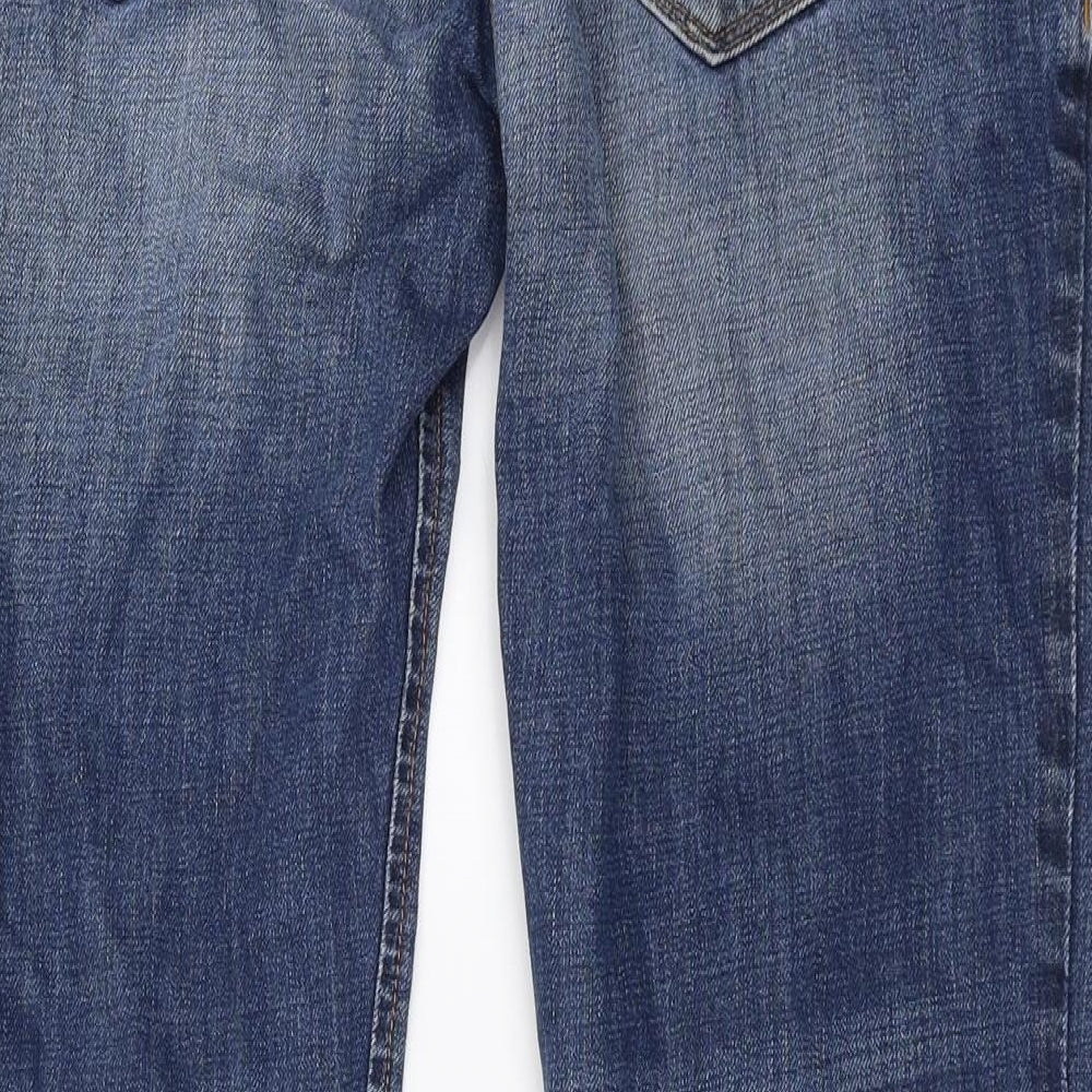 NEXT Mens Blue Straight Jeans Size 32 in L27 in