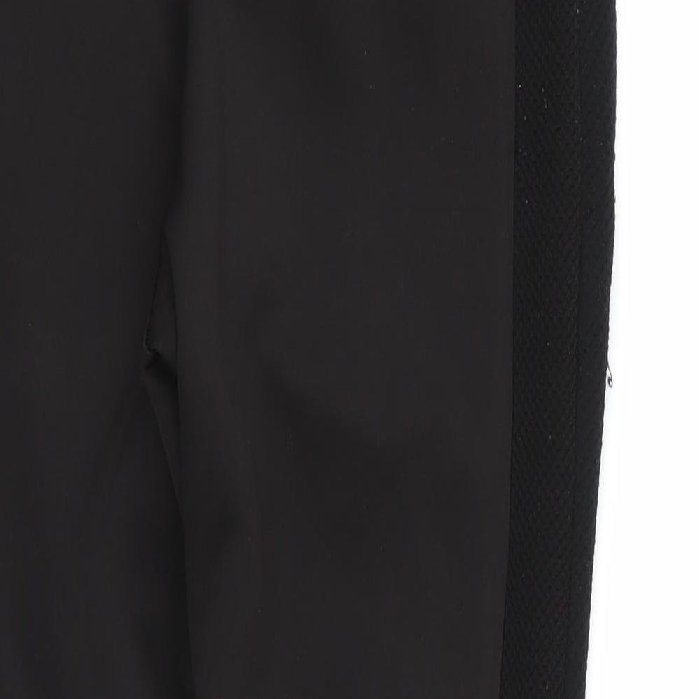 SWT Womens Black Sweatpants Trousers Size S L27 in