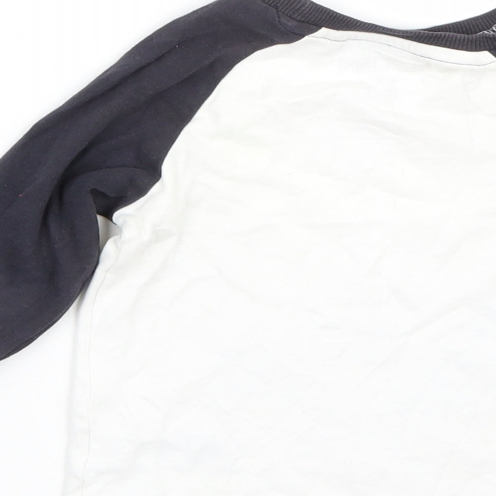 Next Boys White Basic T-Shirt Size 3 Years