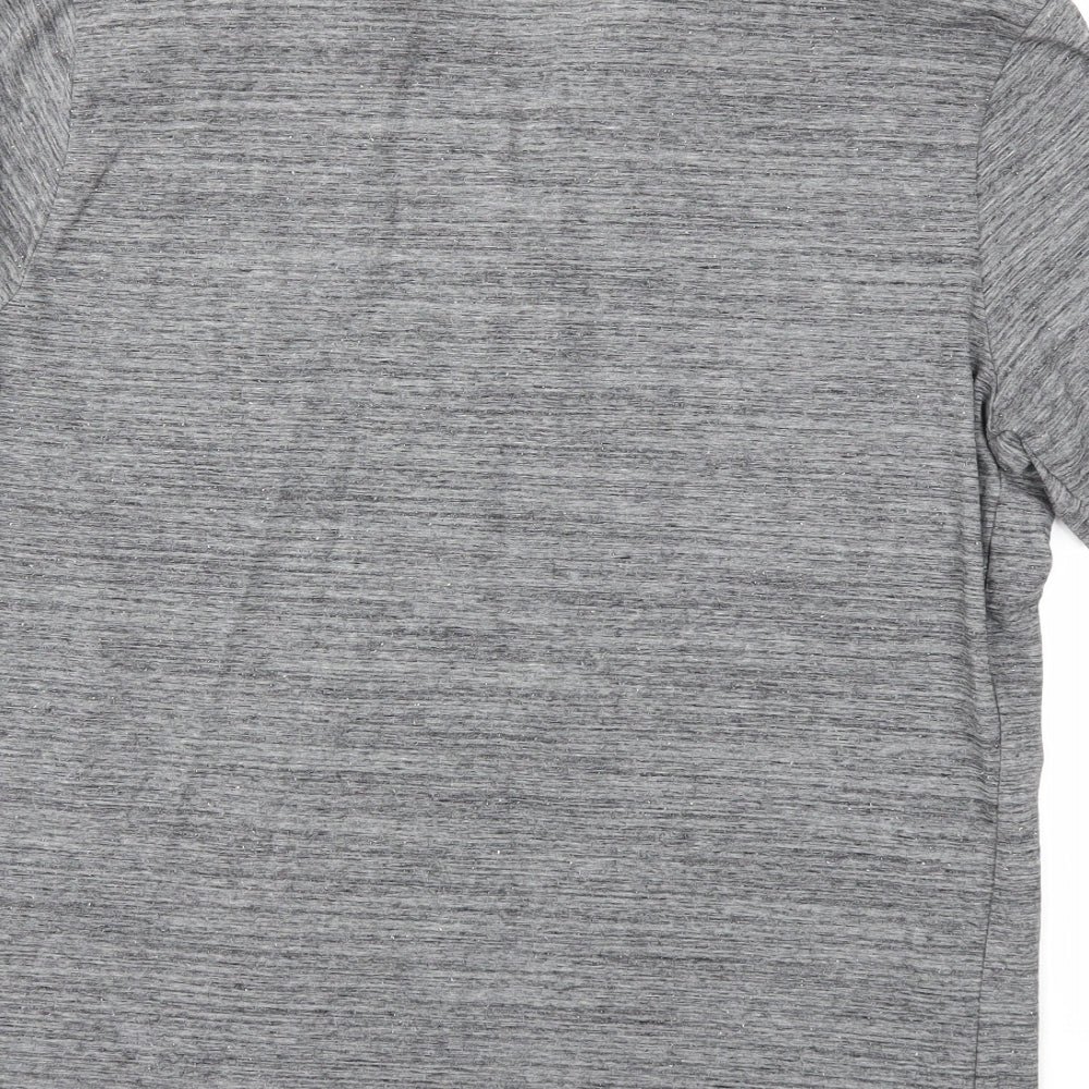 H&M Mens Grey Polo Size XL
