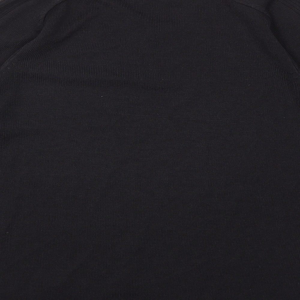 George Mens Black Pullover Jumper Size S