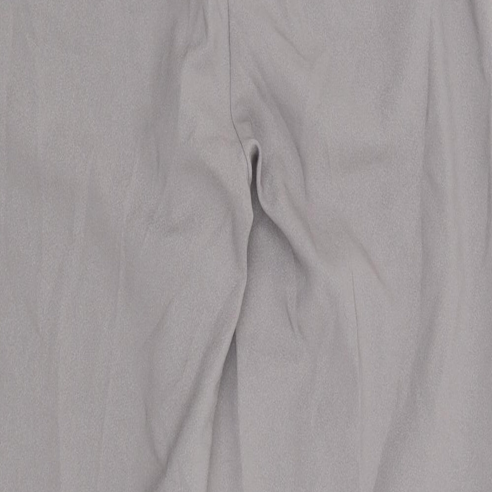 Marks and Spencer Womens Grey Trousers Size 10 L29 in